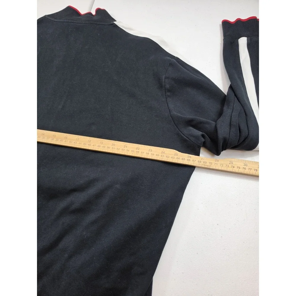 Polo Ralph Lauren Track Jacket Men's 2XL Black Red Pony Full Zip